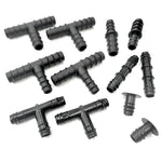 Small Selection Pack of 12 Barbed Fittings
