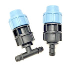 20mm Compression (straight) to 16mm barbed connector