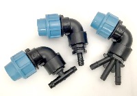 20mm Compression Elbow to LeakyPipe connectors