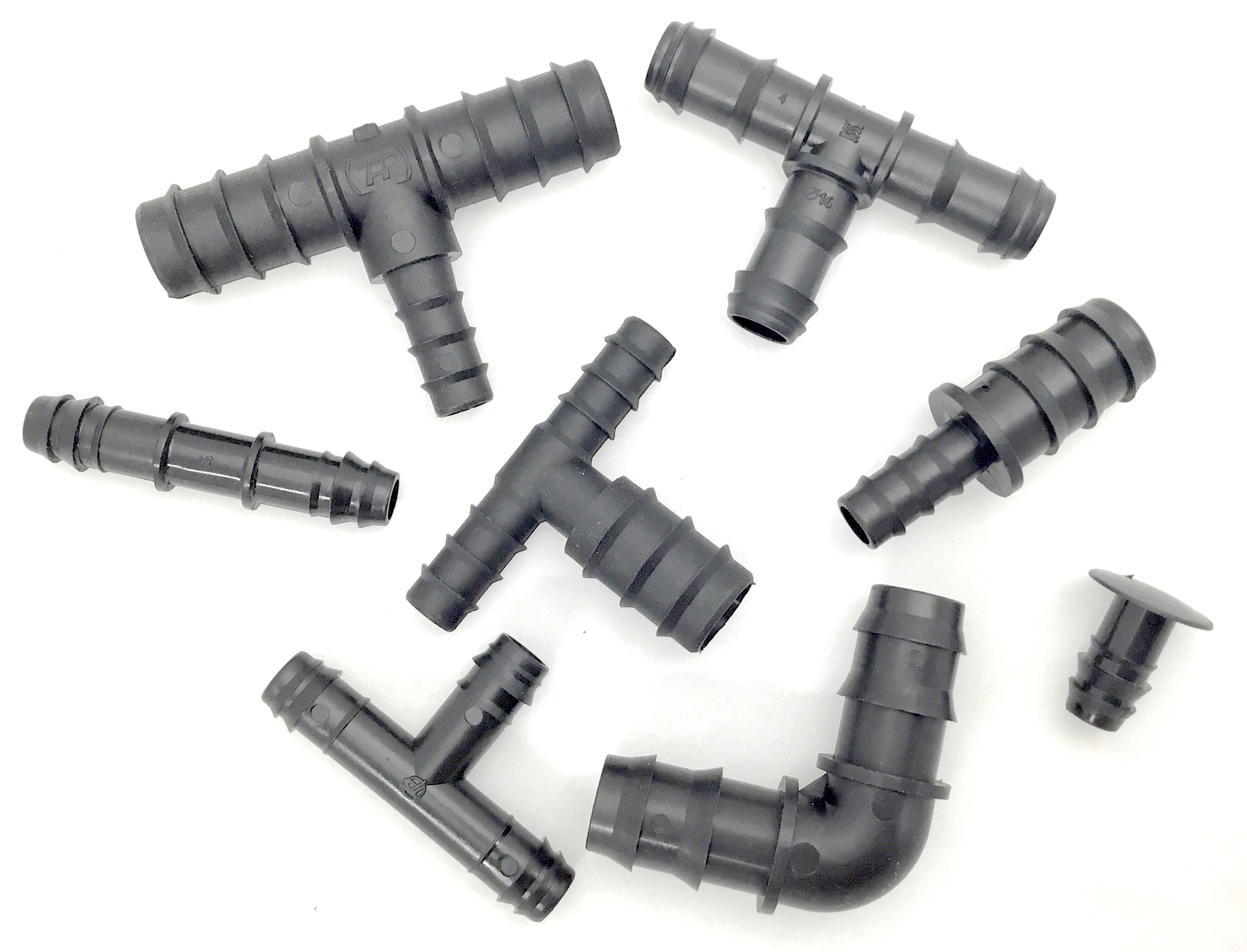 barbed fittings for leaky pipe